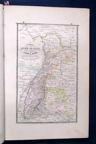 Guinot L' Ete A Bade um 1840 illustriert v. Johannot,Lami Rundumgoldschnitt js
