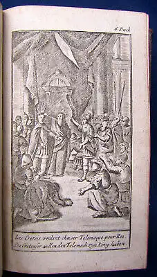 Die wunderbaren Begebenheiten Telemachs Sohn des Ulysses 1806 Heldengedicht js