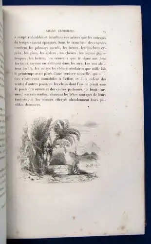 Lamartine La Jerusalem Delivree 1841 EA Ledereinband der Zeit Geschichte js