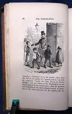 Smith The Wassial- Bowl 2. Edition 1843 illustriert 1. Teil apart von 2  js
