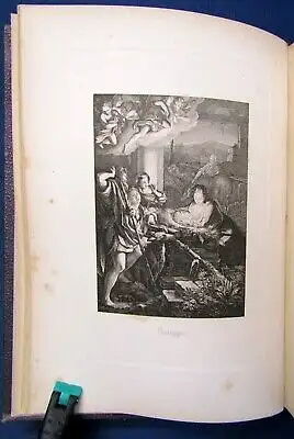 Hübner Bilder - Brevier der Dresdner Gallerie o.J. um 1885 Folge 1 und 2, js