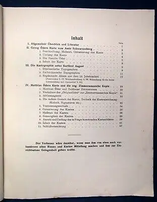 Birke Der Bezirk Annaberg im Lichte der Karthographie u. Akten 16. Jh. 1913  js