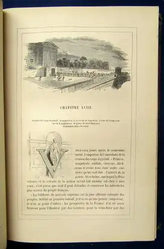 Histoire De L`empereur Napoleon par P.-M. Laurent De L'ardeche 1859 illustr. js