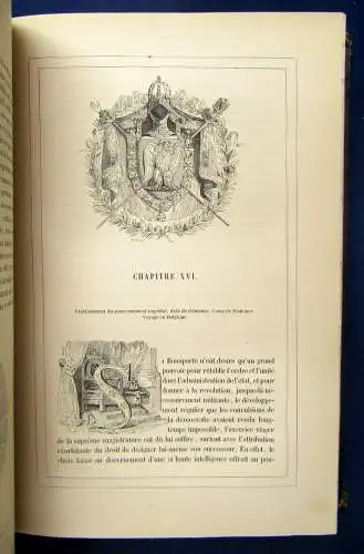 Histoire De L`empereur Napoleon par P.-M. Laurent De L'ardeche 1859 illustr. js