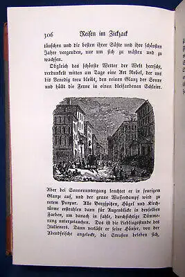 Töpffer Reißen im Ziczack 1912 Georg Müller Verlag Geschichten Erzählungen  js