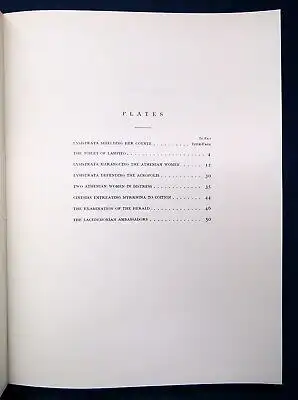 Berdsley The Lysistrata of Aristophanes Faksimile 1970 des Originals von 1896 js
