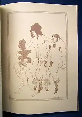 Berdsley The Lysistrata of Aristophanes Faksimile 1970 des Originals von 1896 js