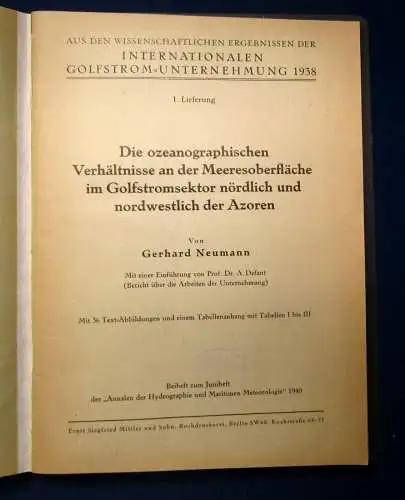 Neumann Die ozeanographischen Verhältnisse an der Meeresoberfläche 1940 js