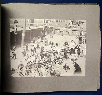 Sammelbilderalbum Atlantic City vollständig mit 21 Abb. auf Tafeln um 1920 js