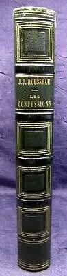 Rousseau Les Confessions 1846 Vignettes par Baron,Johannot... Geständnisse js