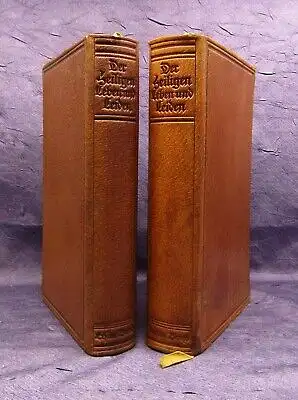 Rüttgers Der heiligen Leben und Leiden 2 Bde. Insel- Verlag 1913 Klassiker js