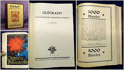 Erzgebirgsverein Glückauf Zeitschrift d Erzgebirgsvereins  46. Jahrg. 1926/27 mb