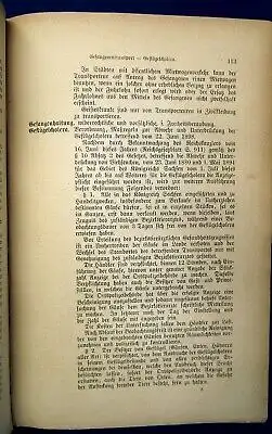 Hand Lexikon für Sächsische Polizeibeamte sämtliche Gesetze und Formulare 1904 j