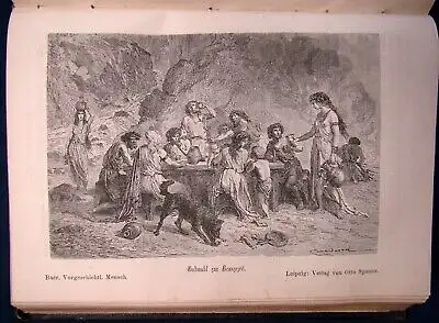 Hellwald Der vorgeschichtliche Mensch Ursprung u. Entwicklung d.Menschen 1874 js