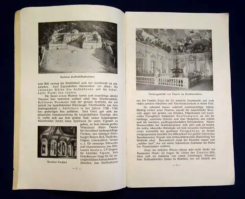  Fremdenverkehrsverein Würzburg Total-Ansicht um 1925 Guide Reiseführer mb