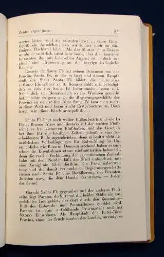 Junken Argentinien im Alltagskleid Eine Fundgrube alles Wissenswerten 1928 js