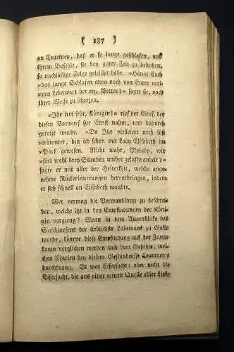 Boß Maria, Englands Monarchin Ein historisches Gemälde selten 1793 Politik js