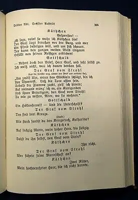 Deetjen Meisterwerke deutscher Klassiker Kleist 2 Bde. 1925 dekorativer Hldr. js