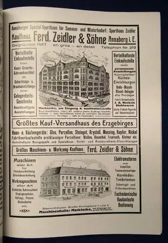 Deutsche Berge Pöhlberg und Annaberg Band 1, 1925 Bildband Georgraphie js
