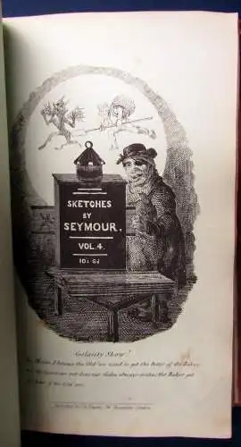 Sketches by Seymour EA 5.Vol mit je 36 Tafeln gesamt 180 Tafeln um 1835 js