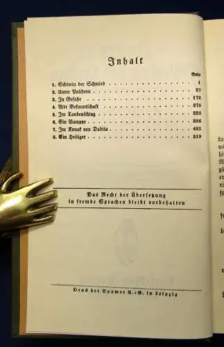 Karl May's Gesammelte Werke Bd. 4 "In den Schluchten des Balkan"Erzählung 1930 j