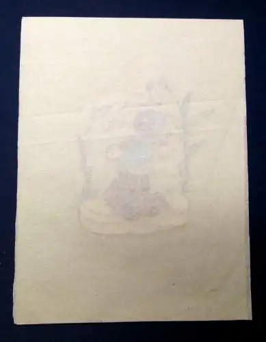 Original Scherenschnitt "Schneeglöckchen"1989 Brigitte Hüchelheim js