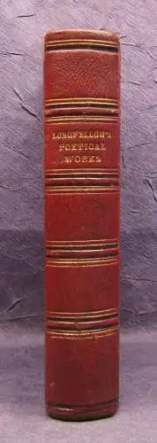 The Lansdowne Poets, The Poetical Works of Longfellow Goldschnitt 1877 js