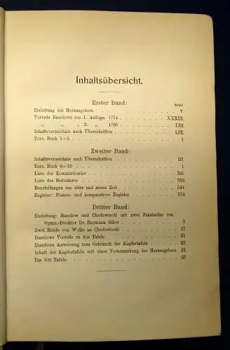 Basedow´s J.B. Elementarwerk Faksimile 1909 2 Bde.+Tafelband