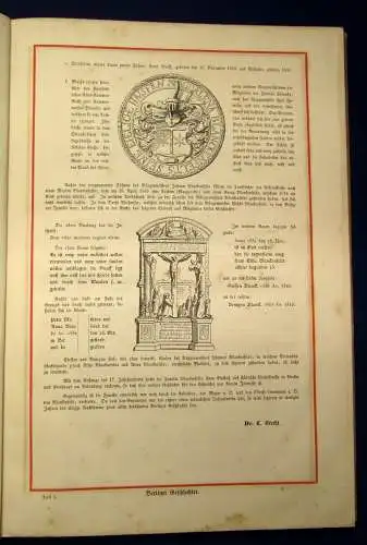Berliner-Geschlechter,Denkmäler,Medaillen 3 Bde. 1873/1770 Chronik j