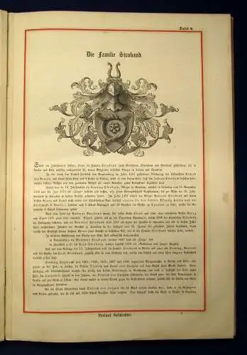 Berliner-Geschlechter,Denkmäler,Medaillen 3 Bde. 1873/1770 Chronik j