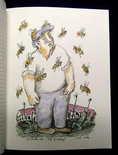 Strittmatter, Sell Eine Stunde ist eine Stunde...Kalender um 2000 mit Widmung mb