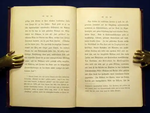 Burckhardt Erinnerungen aus Rubens 1898 Belletristik Literatur Lyrik mb