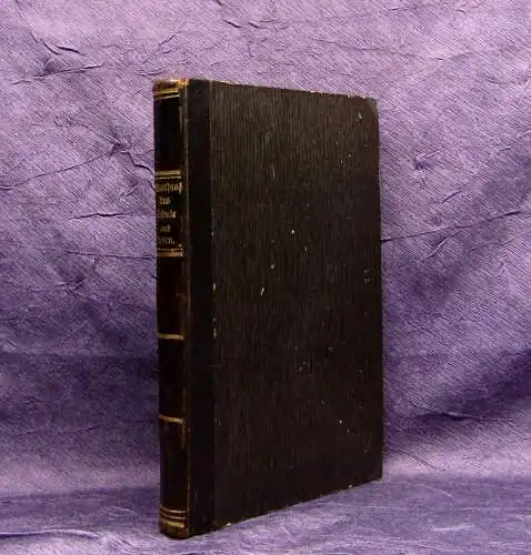 Matthias Aus Schule und Leben 1887 Belletristik Literatur Lyrik mb