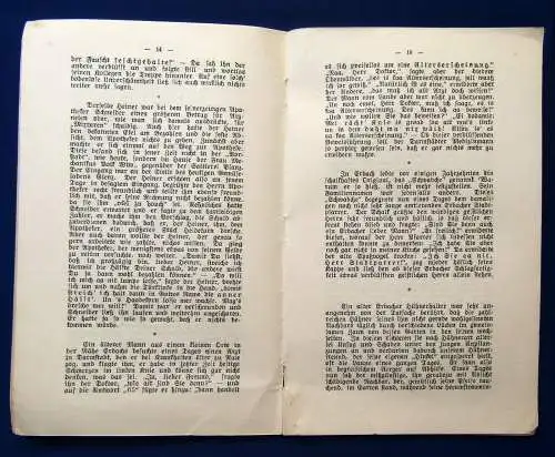 Franz Lustige Geschichten von Erbach und Michelstadt i. D. 1935 Belletristik mb
