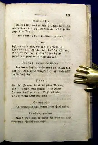 Kind Van Dyck´s Landleben Malerisches Schauspiel 1821 Belletristik Literatur mb