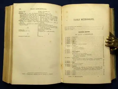 Joanne De Paris a la Mediterranee comprenant De Paris a Lyon 1874 js