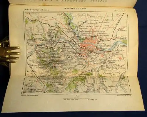 Joanne De Paris a la Mediterranee comprenant De Paris a Lyon 1874 js