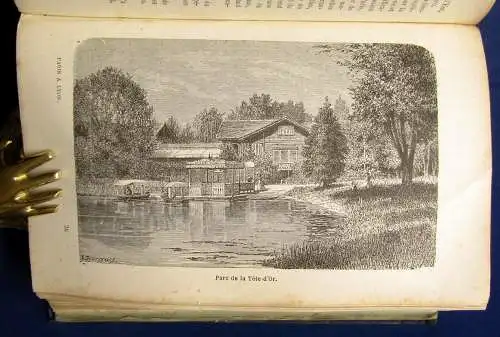 Joanne De Paris a la Mediterranee comprenant De Paris a Lyon 1874 js