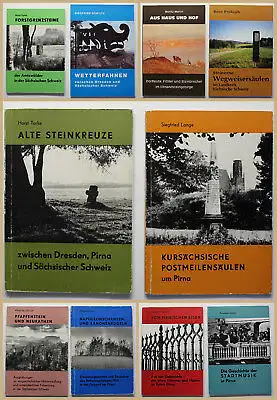Konvolut Schriftenreihe des Stadtmuseums Pirna 10 Bde um 1984 Sachsen sf