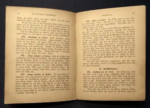 Kux Kleines Kochbuch Ueber 200 ausgewählte Rezepte " Deutsche Küche" 1892 js