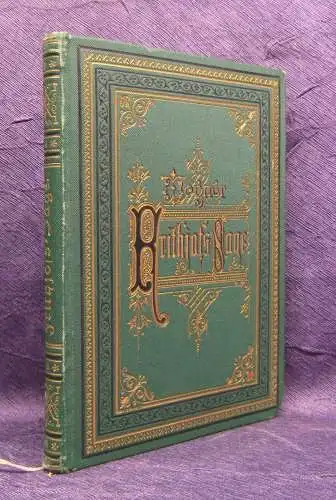 Mohnike/ TBerger Die Frithjofs Sage um 1890 2 Titelbilder von Emilie Weisser js