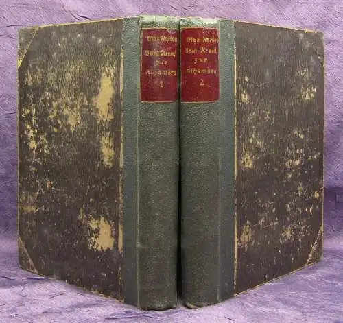 Nordau Vom Kreml zu Alhambra 1880 2 Bde. Kulturstudien Heimatkunde js