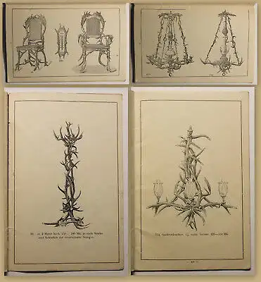 Sperlich reis-Courant von Hugo Sperlich - Geweihhandlung 1908 Jagd Förster sf