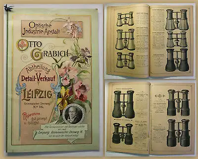 Grabich Optischer Industrie-Anstalt Abtheilung für den Detail-Verkauf 1899 sf