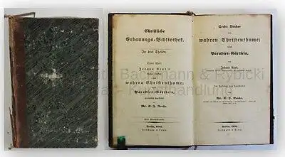 Grunds Christliche Erbauungs-Bibliothek 3.Theil 1842 Christentum Religion xy