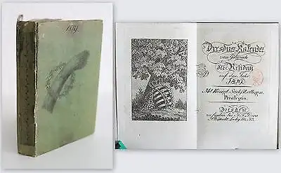 Dorn - Dresdner Kalender zum Gebrauch der Residenz auf das Jahr 1819 -Sachsen xz
