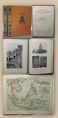 Dahlmann Indische Fahrten 1927 2 Bde Landeskunde Geografie Reise Asien Indien xy