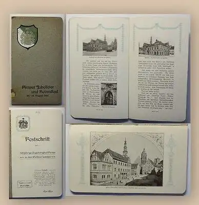 Eberlein Pirnaer Jubelfeier und Heimatfest 1905 selten Ortskunde Geografie xy