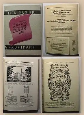 Heuser Der Papier-Fabrikant Fest- und Auslandsheft 1926 Geschichte Papier xy