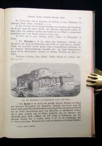 Fischer Naturgeschichte des Mineralreiches 1891 Mineralogie Naturwissenschaften